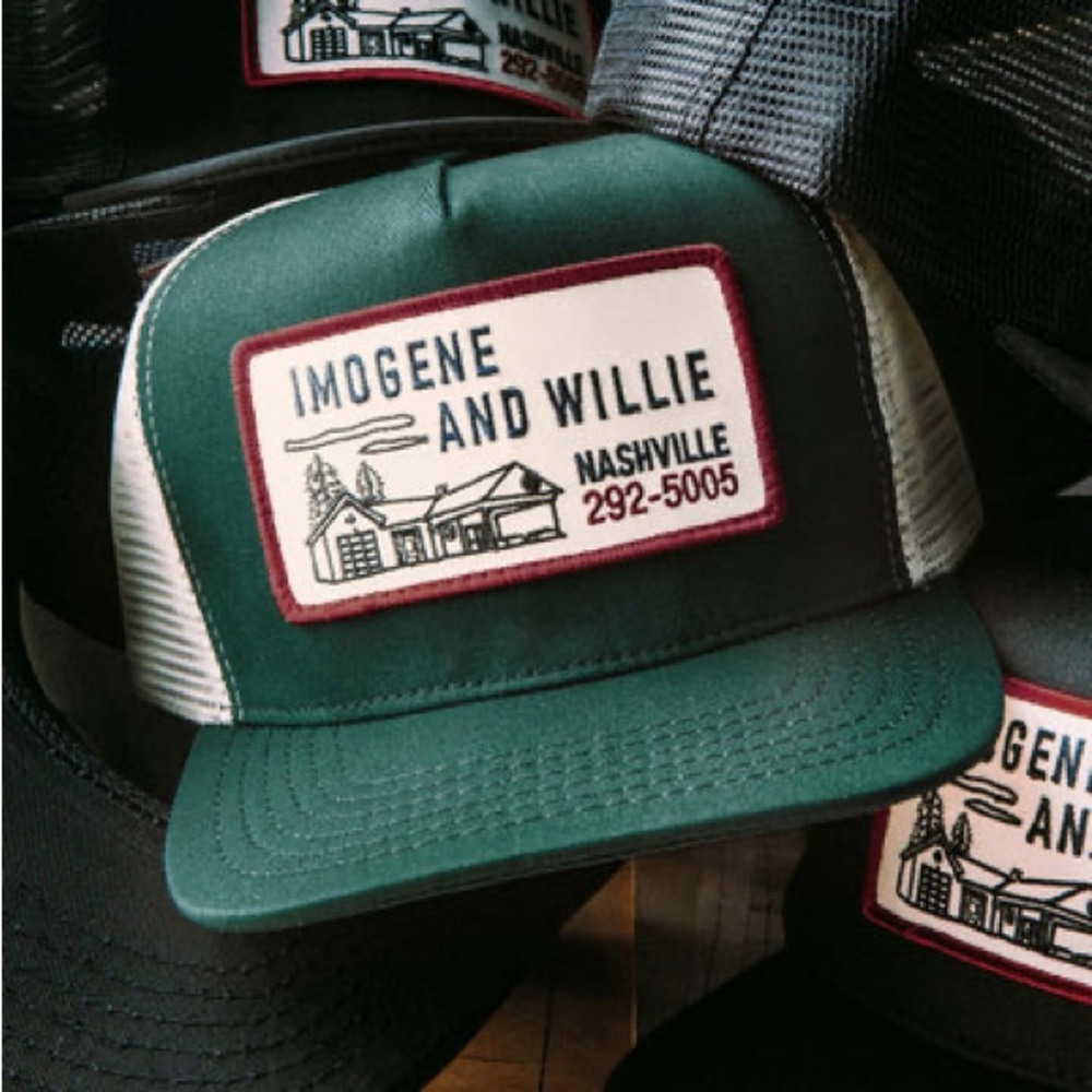 Imogene & Willie Service Station Trucker Hat - Green